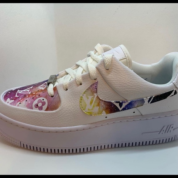 Nike AF 1 Sage “Louis Vuitton Galaxy” - Picture 7 of 10